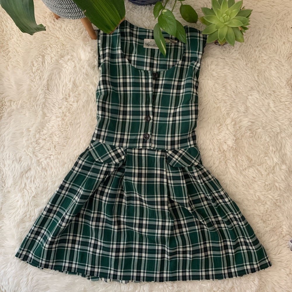 *sold* Vintage Plaid Dress 🌿